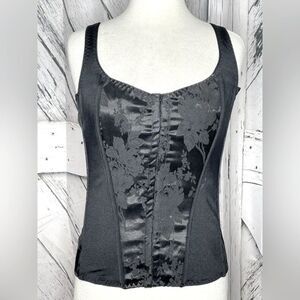 Vintage Intimate Attitudes Bustier Camisole Black Size 40